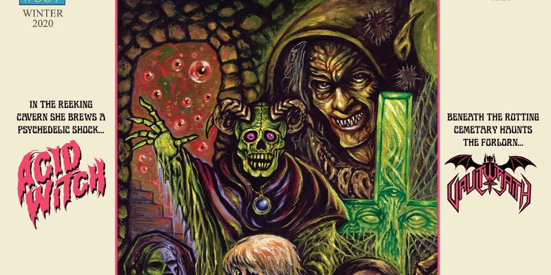 ACID WITCH and VAULTWRAITH to release long-awaited split 7" EP thru HELLS HEADBANGERS