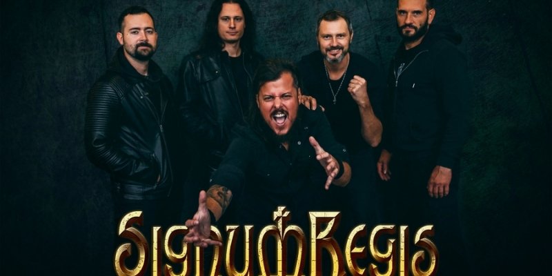 SIGNUM REGIS are releasing a new EP called "Flag Of Hope", together with a video for the title song