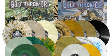 Bolt Thrower: 'Mercenary', 'Honour-Valour-Pride' and 'Those Once Loyal' LP re-issues now available via Metal Blade Records