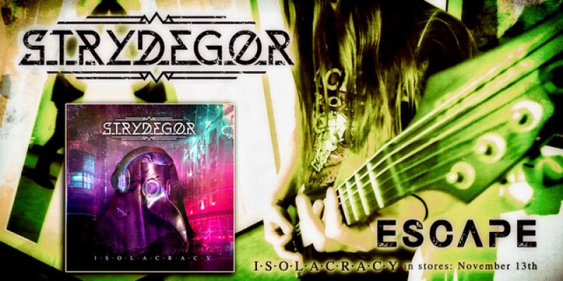 STRYDEGOR: release a new playthrough video for the track "Escape"