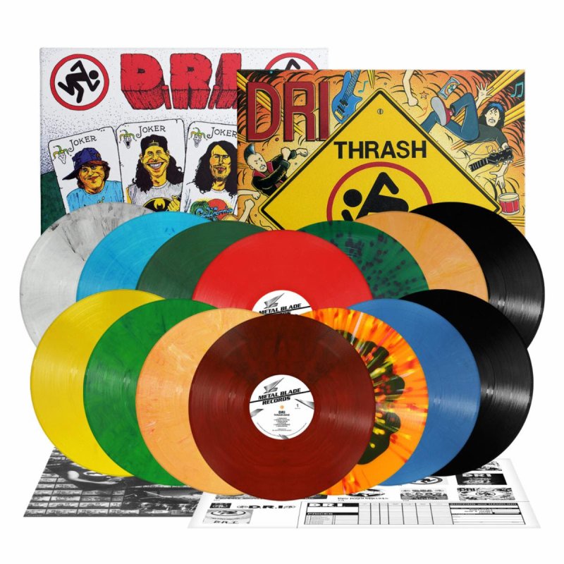 D.R.I.: 'Four of a Kind', 'Thrash Zone' vinyl re-issues now available via Metal Blade Records