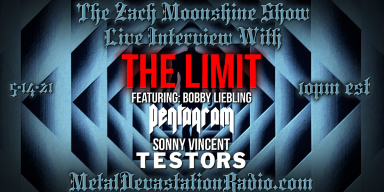 The Limit (Bobby Liebling & Sonny Vincent)  - Interview 2021 - The Zach Moonshine Show