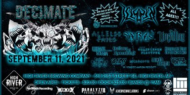 Decimate Open Air Mini-Metal Fest (High River, AB) Announce 2021 Line-Up