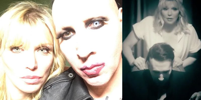 Marilyn Manson Drops New Video Tattooed In Reverse featuring Courtney Love