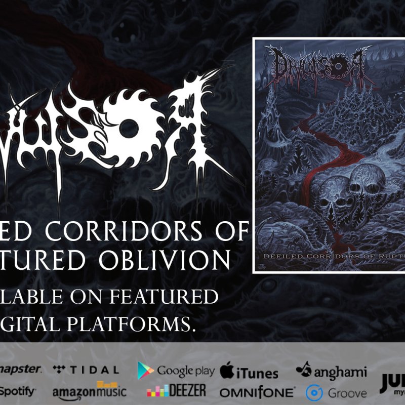 Divulsor: "Defiled Corridors of Ruptired Oblivion" is now available on major streaming platforms, listen now!