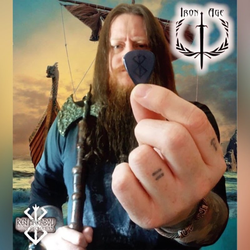 REN MARABOU AND THE BERSERKERS' Frontman Enters Iron Age Guitar Artist Roster!