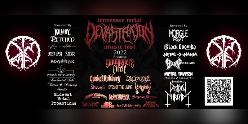 Full Lineup Confirmed For - Tennessee Metal Devastation Music Fest 2022!