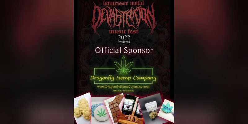 Dragonfly Hemp Company Sponsoring Tennessee Metal Devastation Music Fest!