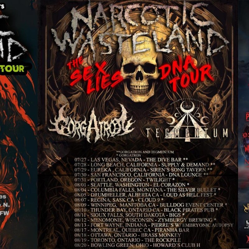 NARCOTIC WASTELAND Kicking Off "Don't Meth With Texas" Tour and more!