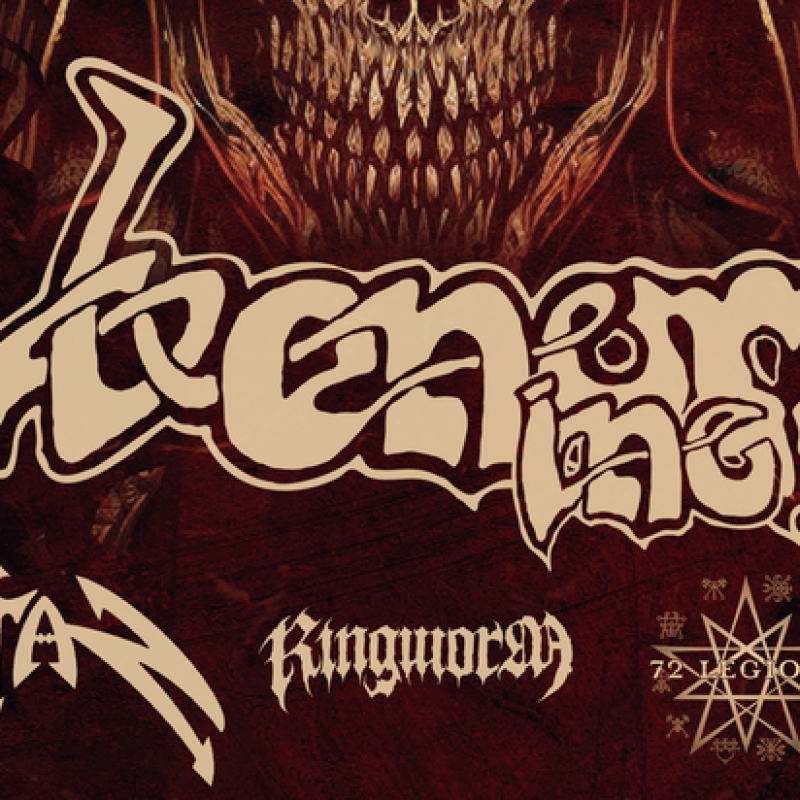 72 Legions join Venom Inc. this September and October with Satan and Ringworm as support!