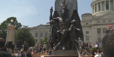 Satanic Temple’s Baphomet Raises Hell Over Religious Freedom In Arkansas!