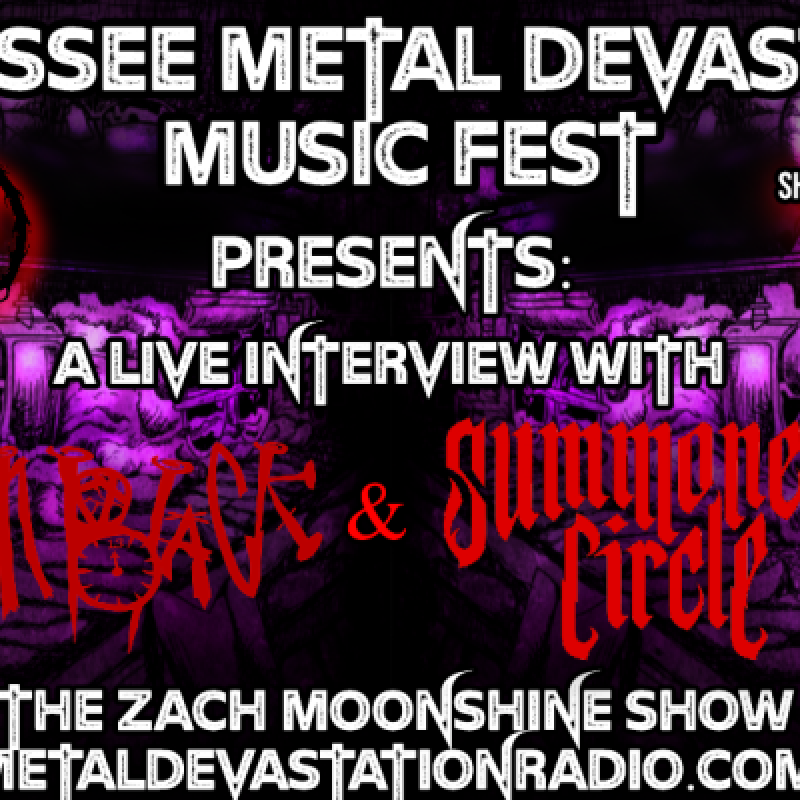 Raven Black & Sumoners Circle - Featured Interviews - Tennessee Metal Devastation Music Fest 2023
