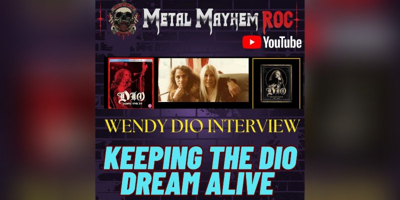 Wendy Dio: New DIO DVD & Box Set releases, DIO's love for the NY Yankees and cool tour stories on the latest video episode of the METAL MAYHEM ROC podcast YouTube channel (USA)