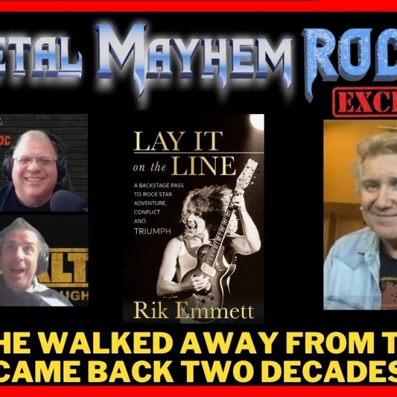 Why TRIUMPH broke up and the US festival in 83 on the latest episode of METAL MAYHEM ROC podcast (USA)