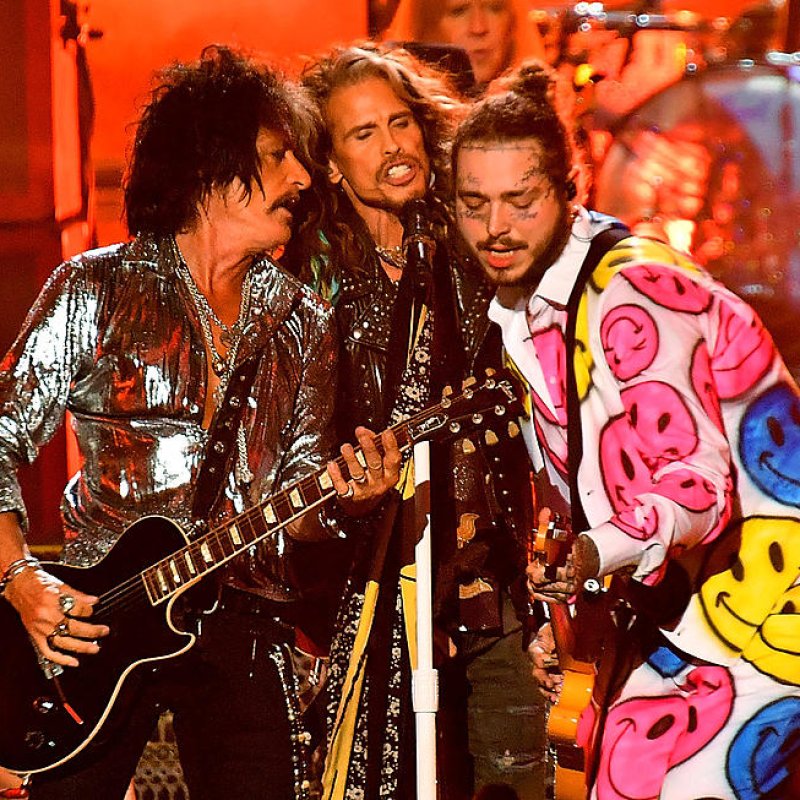  AEROSMITH And POST MALONE Team Up To Close Out 'MTV Video Music Awards' 