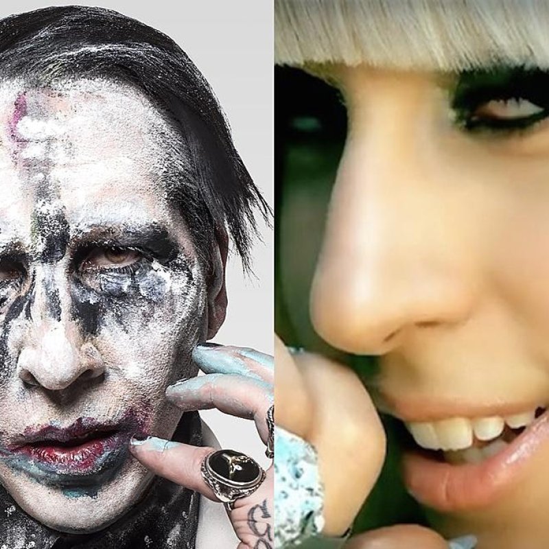 Are Marilyn Manson + Lady Gaga Collaborating?