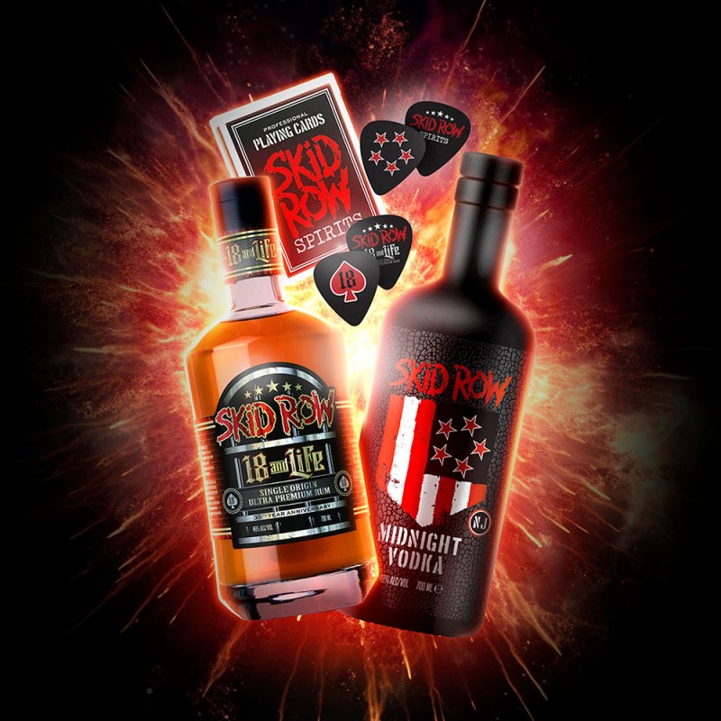 SKID ROW PARTNER WITH BRANDS FOR FANS TO LAUNCH SKID ROW SPIRITS