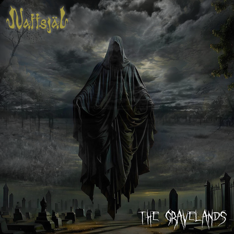 Nattsjäl, comprising veterans from bands like MÅNEGARM and Therion, releases "The Gravelands", a single from their upcoming album "Chaosweaver," showcasing a fusion of Black Viking Folk Thrash Heavy Metal. 