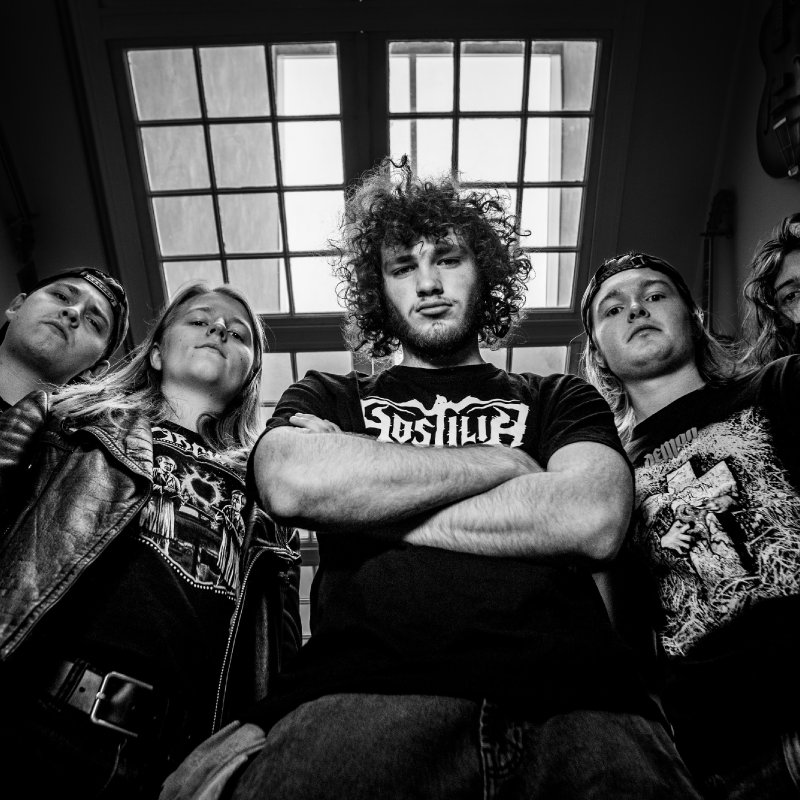 Hostilia, a young thrash metal band from Sweden, releases their new single "Let Off Some Steam (Remixed)" with a fresh sound from new vocalist Tim Angelini.