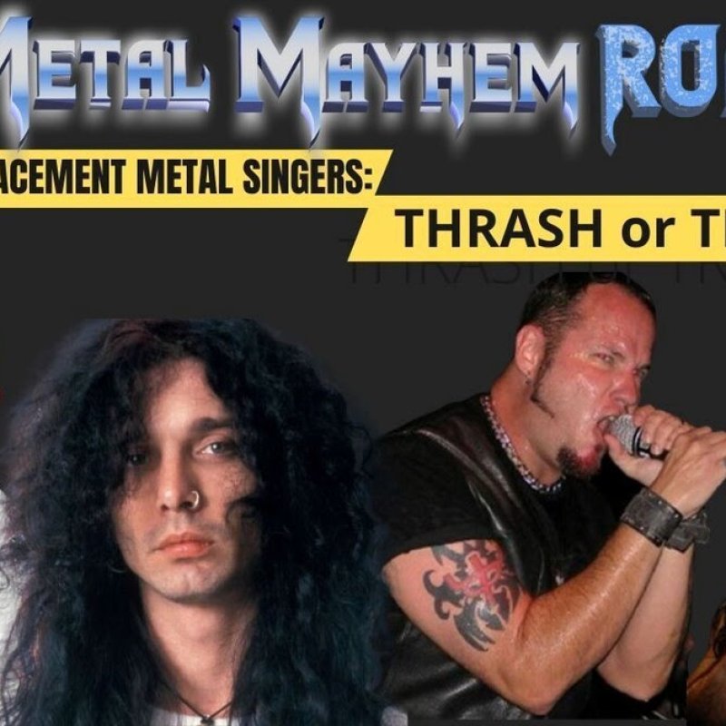 90's replacement metal singers: Thrash or Trash on the latest episode of METAL MAYHEM ROC podcast 