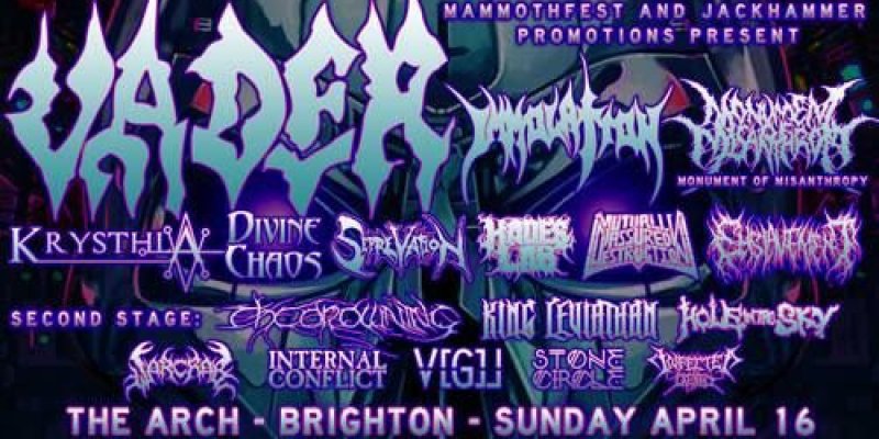 The Drowning to tour with Vader and Immolation!