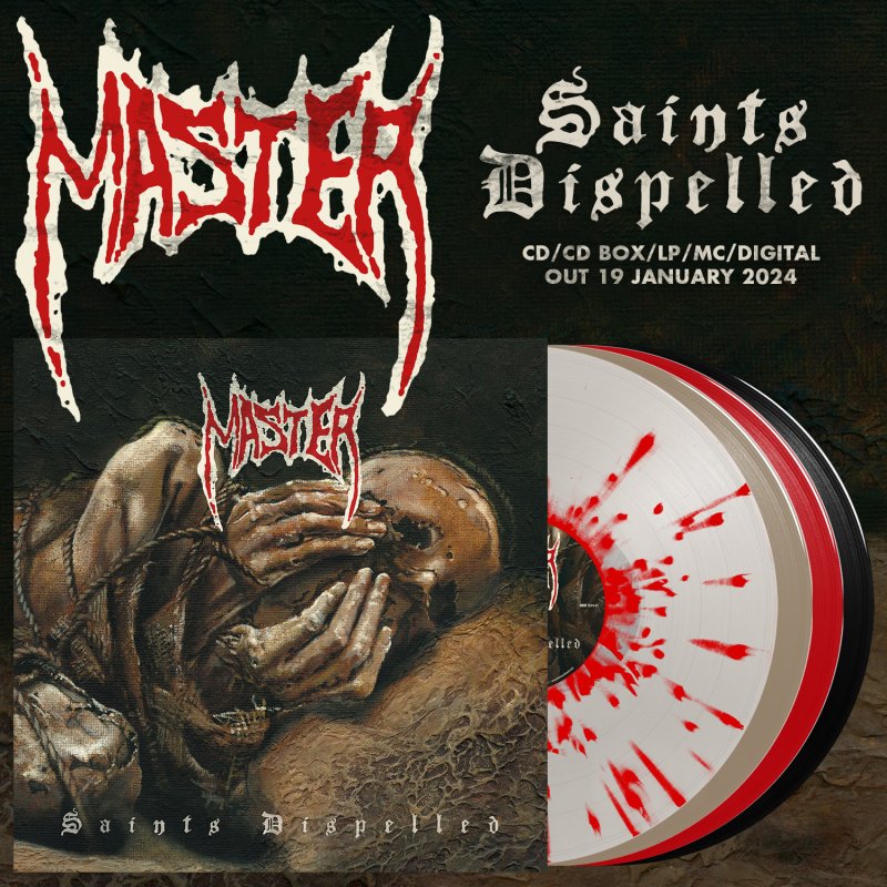 MASTER proudly presents cover artwork, first single and pre-orders for "Saints Dispelled"!