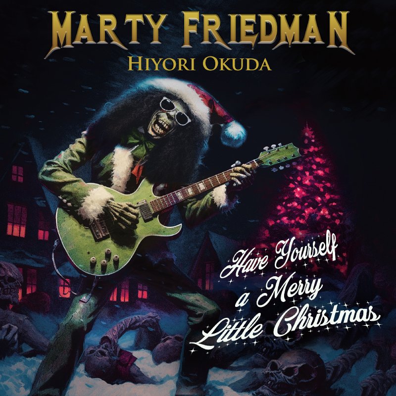 MARTY FRIEDMAN Releases Breathtaking Version Of Christmas Classic!
