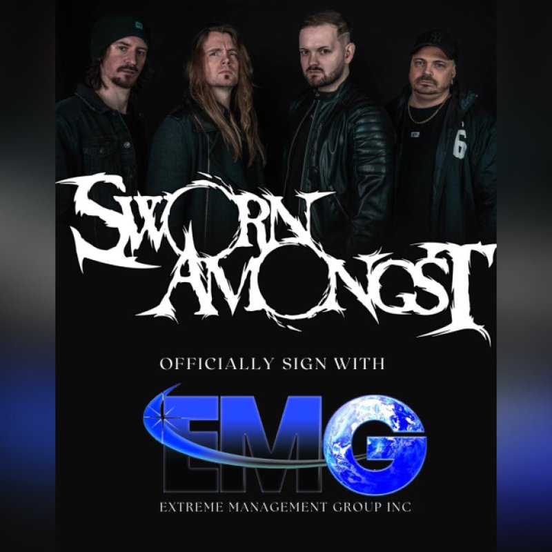 EMG partners with the fast paced and ferocious metalcore giants Sworn Amongst!