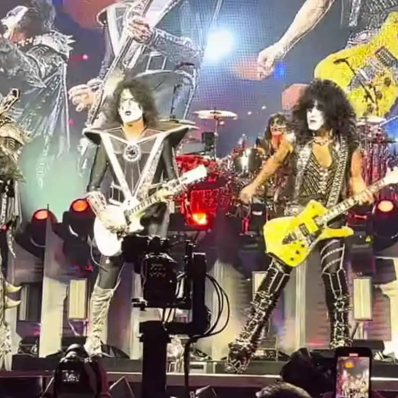 KISS Commences First Out Of Two Farewell Shows At Madison Square Garden In New York City (Video)