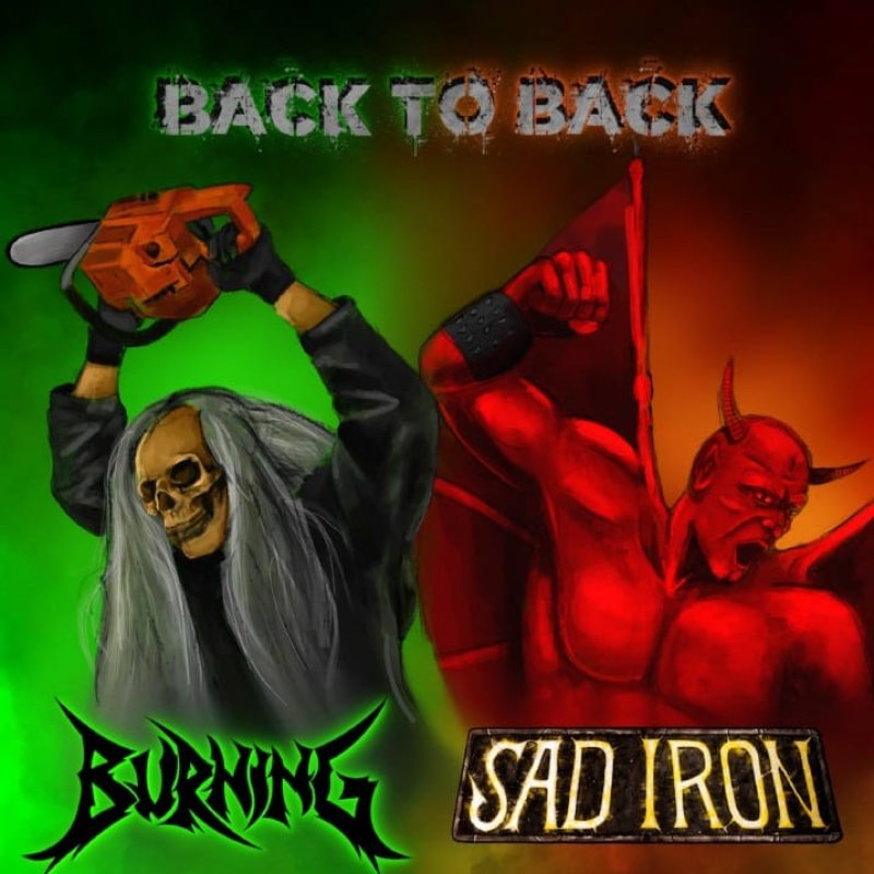 Out soon: Sad Iron / Burning - "Back To Back" (Heavy Metal, Speed Metal)