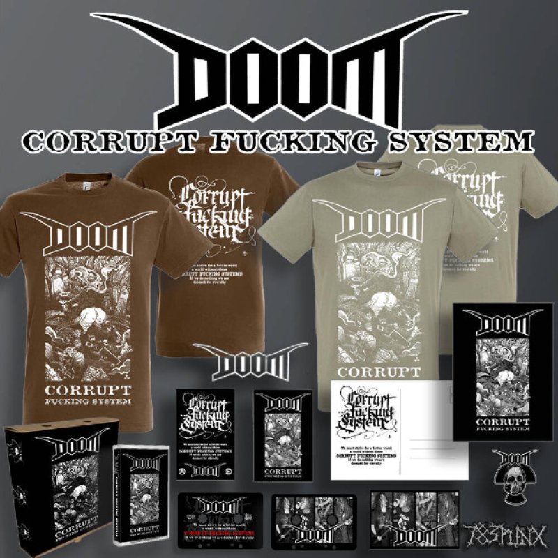 Press Release: DOOM and 783punx Announce Limited Edition Reissue of "Corrupt Fucking System"