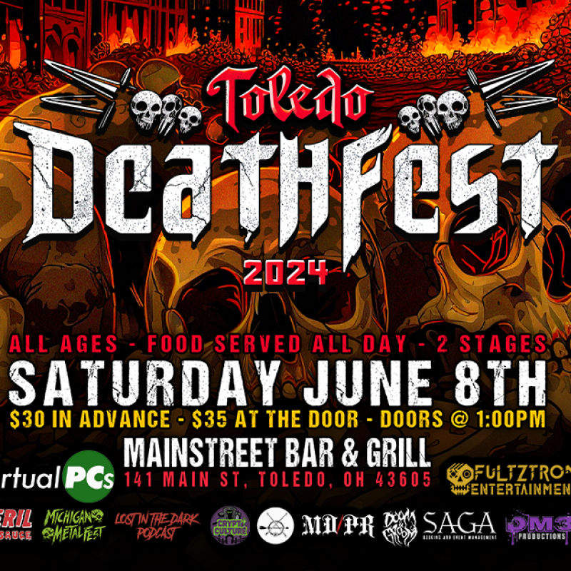 Press Release: Toledo Deathfest 2024 - Full Lineup Announced & Tickets On Sale Now!