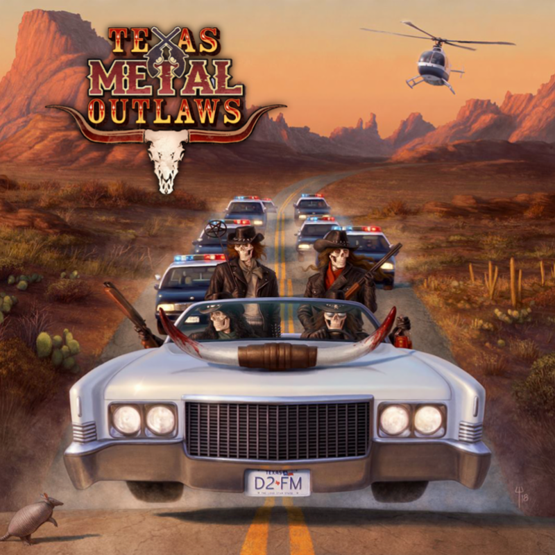 TEXAS METAL OUTLAWS Album Streaming / CD and Vinyl Pre-Orders Available