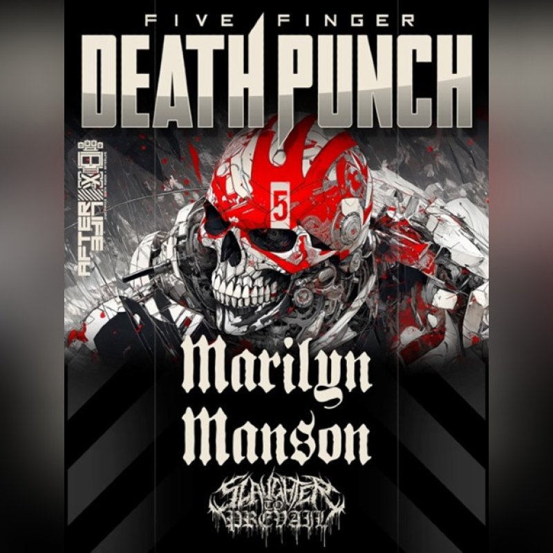  FIVE FINGER DEATH PUNCH announce headlining U.S. tour with Marilyn Manson and Slaughter To Prevail