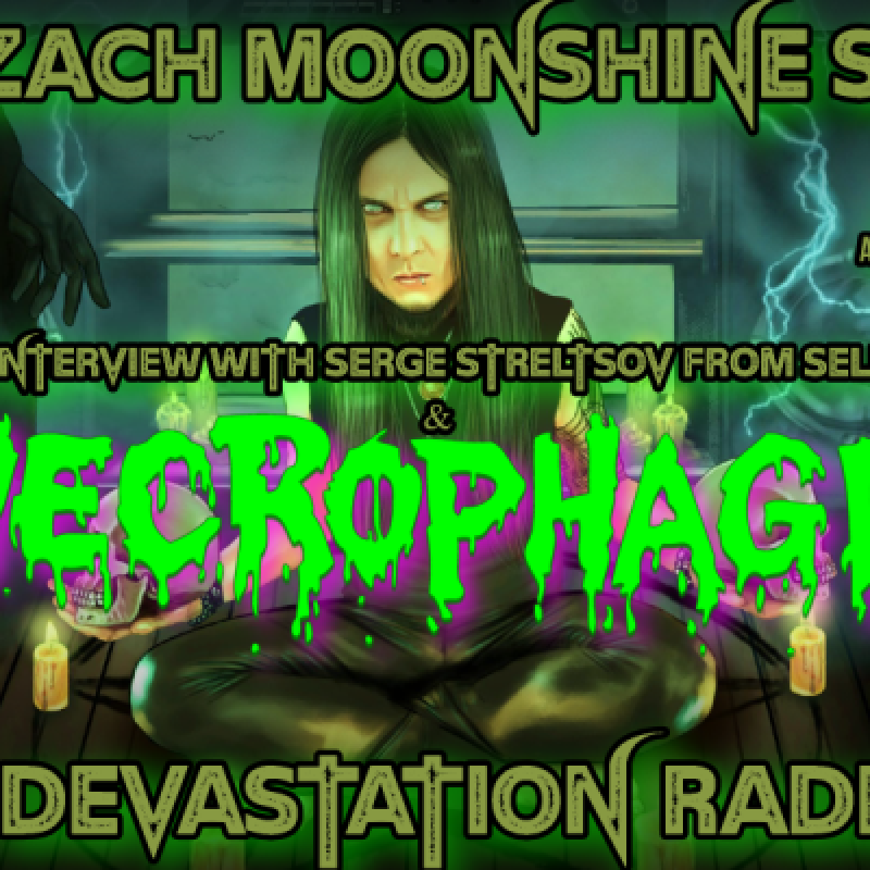 15,975 Metal Maniacs Worldwide Tuned in to The Zach Moonshine Show's Live Broadcast With Necrophagia!