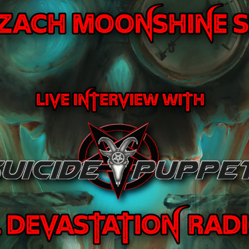 16,430 Global Headbangers Tuned in to The Zach Moonshine Show Live Broadcast With Suicide Puppets!