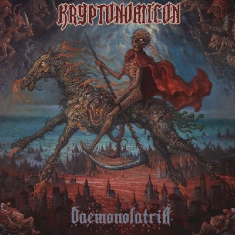 Press Release: KRYPTONOMICON Unleashes New Video "Blood For The Fire" from their upcoming album: "Daemonolatria"