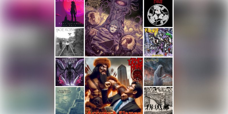 CALL OV THE VOID, ETERNAL AUTUMN, FERRETT, FURZE ,  GENGIS KHAN, JOE ROBINSON, NEVER ELECTED, PANTHEON OMEGA, SENTIMENT DISSOLVE, and UNIVERTIGO Reviewed By Metal Division Magazine!