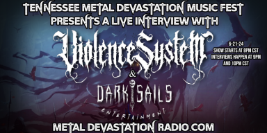 21,528 Metal Maniacs Tuned in to the Live Interview with Violence System & Dark Sails Entertainment on The Zach Moonshine Show