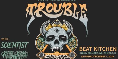 Trouble live at Beat Kitchen w/ Scientist and Sacred Monster!
