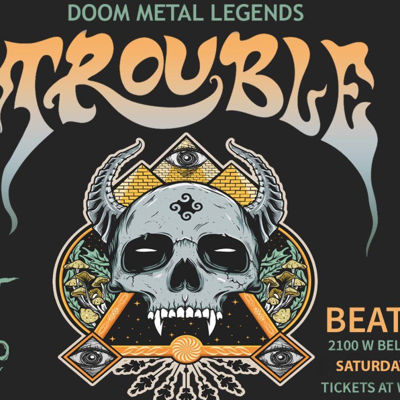 Trouble live at Beat Kitchen w/ Scientist and Sacred Monster!