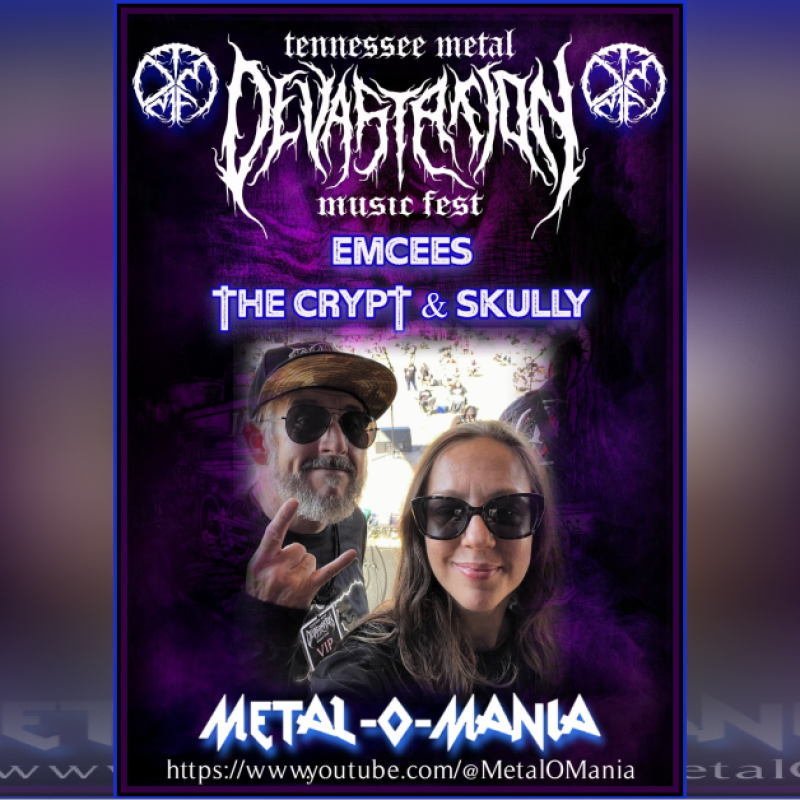 The Crypt & Skully From Metal-O-Mania Return as EMCEES for Tennessee Metal Devastation Music Fest 2024!