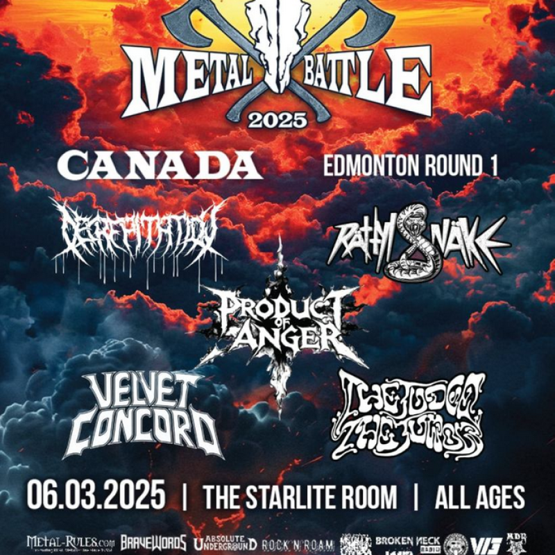 WACKEN METAL BATTLE CANADA 2025 Announces Edmonton Round & Bands