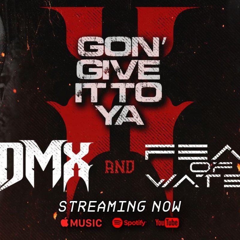 Fear of Water Release Remix of "X Gon' Give It To Ya" Featuring DMX  Out Now via Cleopatra Records! 