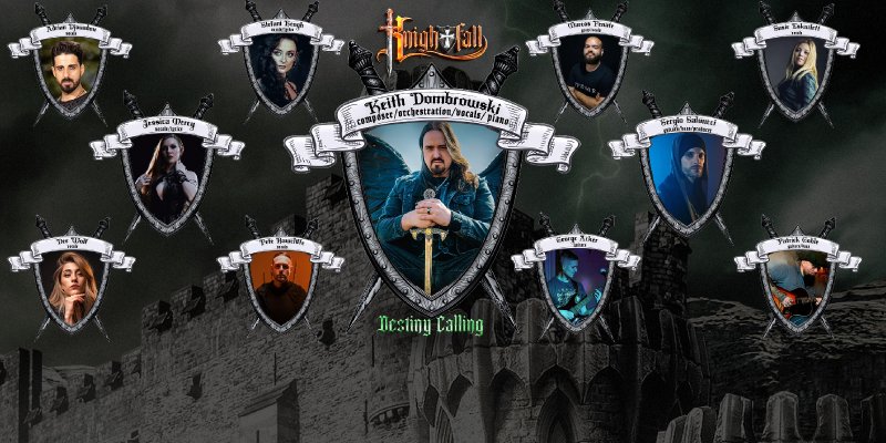 Knightfall Featured in Metal Hammer Italy: "The Battle Begins"