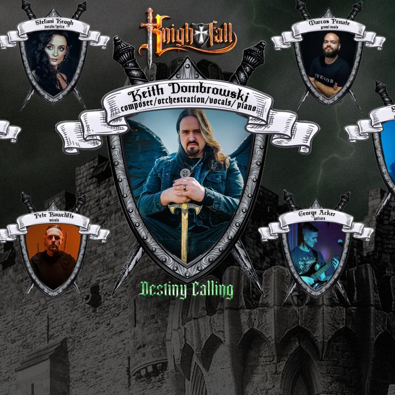 Knightfall Featured in Metal Hammer Italy: "The Battle Begins"