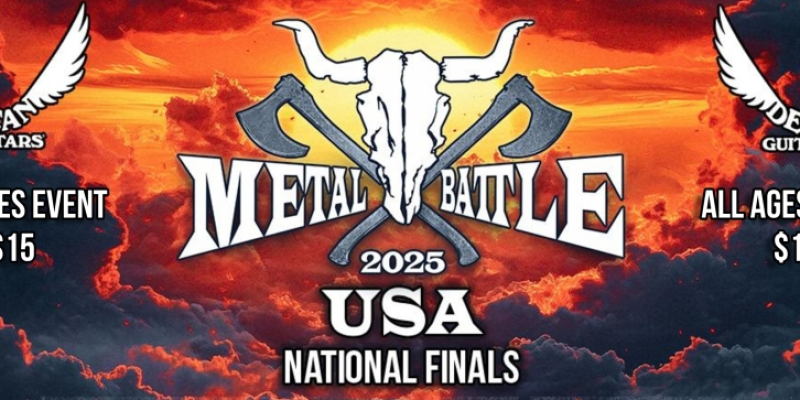WACKEN METAL BATTLE USA ANNOUNCES 2025 NATIONAL FINAL — SIX BANDS. ONE WINNER. ONE STAGE IN GERMANY.