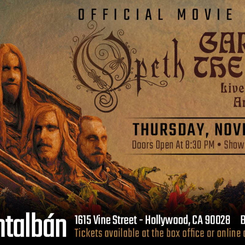 OPETH announce "Garden of the Titans" screening in Los Angeles