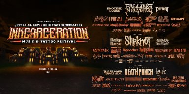 Carbonstone To Play Inkcarceration 2025 - With Slipknot, Falling In Reverse, Five Finger Death Punch, Marilyn Manson, Lamb of God, Beartooth, and many more!