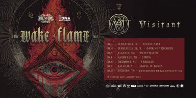 MetalHeads Forever Magazine Spotlights Metal Devastation PR Clients VISITANT and Their Brutal Upcoming Tour with IATT — Including a Stop at the Tennessee Metal Devastation Music Fest 2024